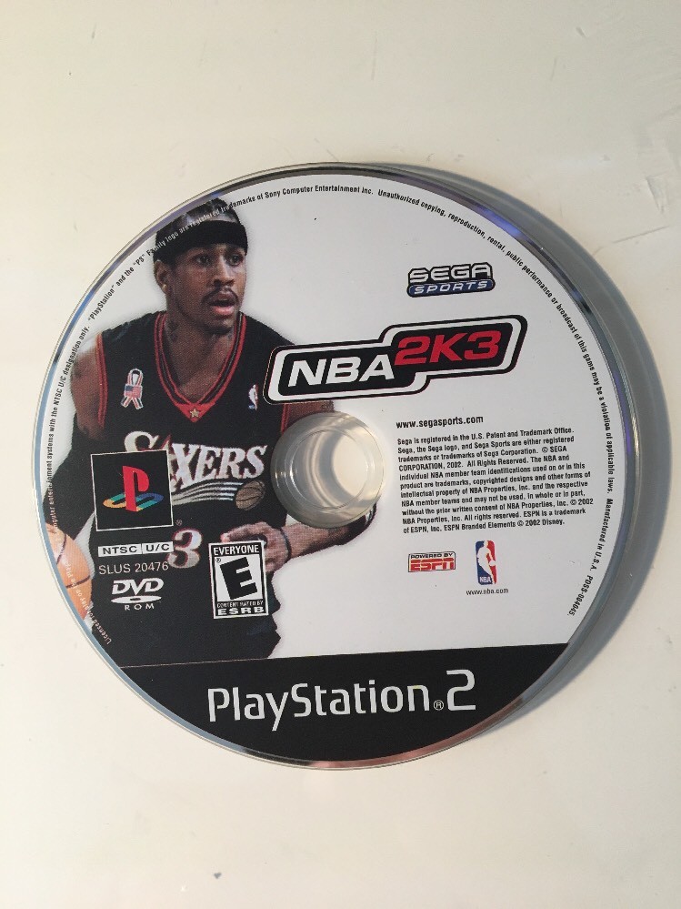 NBA 2K3 (Sony PlayStation 2, 2002) for sale online | eBay