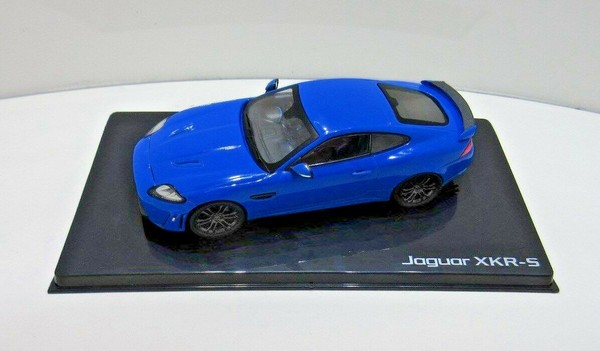 Original Jaguar Xk R-S Modellauto French Racing Blue 1:43 50JDCAXKRS Blau-image
