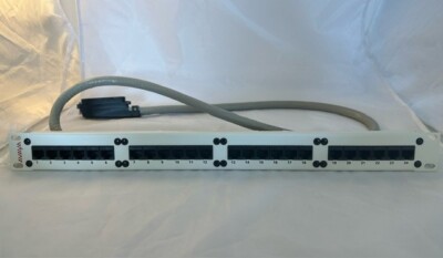 AVAYA 19'' 24 Port Patchpanel RJ45 Cat-5 700012909 - NEU
