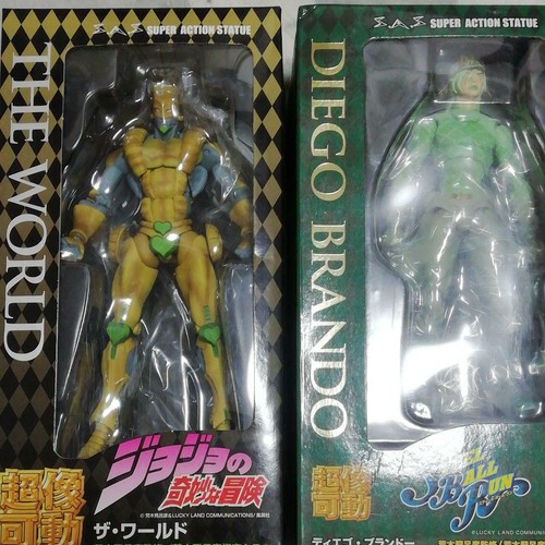 Super Action Statue Diego The World Figure Set Jojo S Bizarre Adventure Dio Ebay
