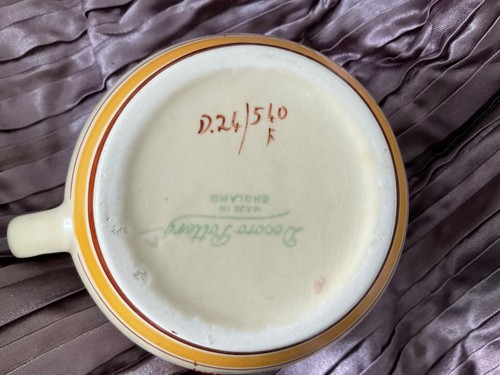 Vintage Decoro Pottery Milk Jug - Picture 4 of 5