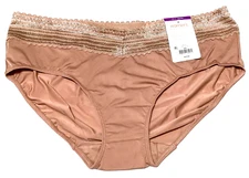 2X / 9 - NWT Warners beige No Pinching No Problems hipster panty  (XX249)