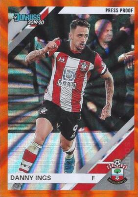 2019-20 Panini Chronicles Donruss Southampton FC Orange Parallel (#147 - #155)