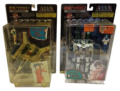 MACROSS: VALKYRIE MAX TYPE & SUPER GERWALK VF-1D ACTIONFIGUREN MADE BY ARII
