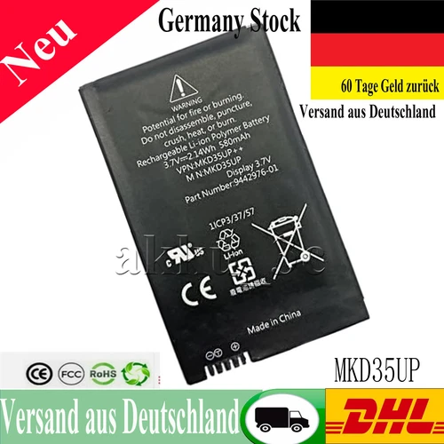 Für BMW IDG Display key Batteria battery AKKU 580mAh 9442976-01