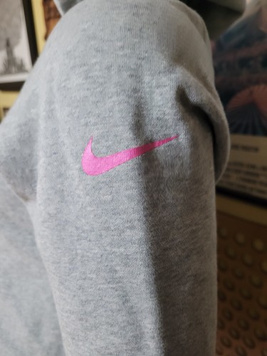 Womens Pittsburgh Steelers Nike Hoodie Sweatshirt Breast Cancer Awareness Large - Picture 3 of 7