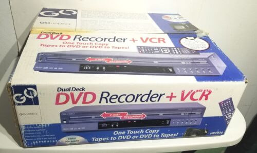 Rare Vintage Go Video DVD Recorder & VCR VR3930 (New) - 第 1/16 張圖片