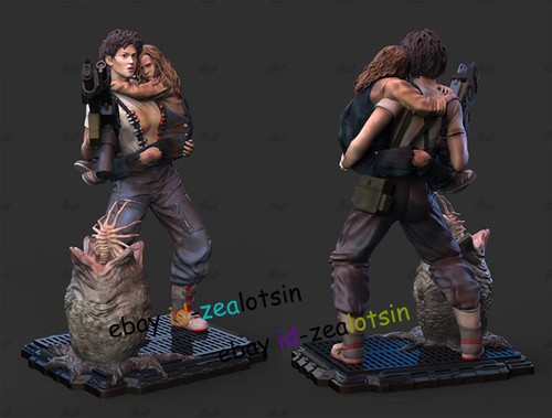 Aliens Ripley 3D-Druck Modellbausatz unlackiert unmontiert GK 1/8 1/6 Garage Kits - Bild 4 von 6