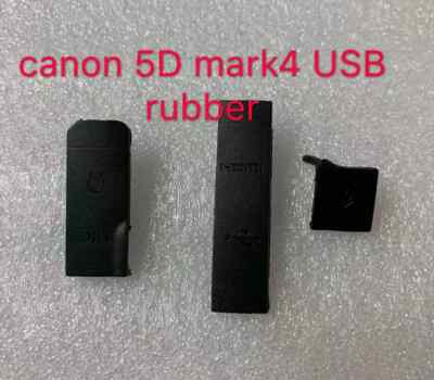 Genuine Canon EOS 5D Mark IV 5D4 Kamera USB/ AV OUT/ Port Gummi Cover Cap