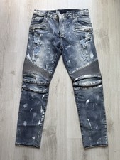 Balmain Biker Jeans waist size 32