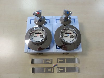 Allmess UP-fix Plus 20/2 Duo Wasserzähler Modul mit 2 Wasserzähler + UP Oberteil