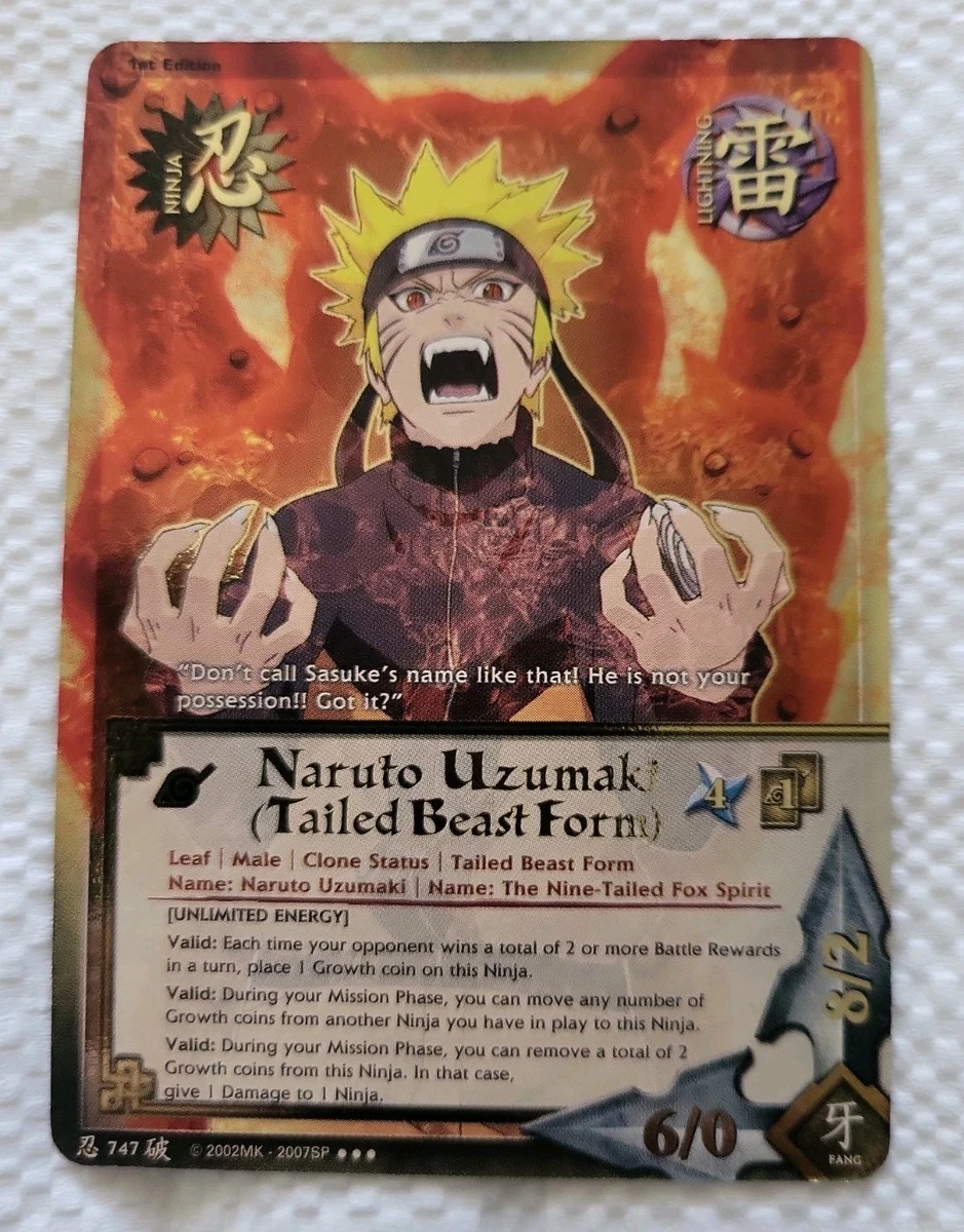 Naruto Uzumaki Card for sale | eBay