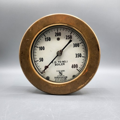 #ad #ad Vintage Duragage Brass Pressure Ga Antique Excellent $79.95