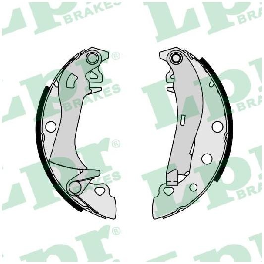 Bremsbackensatz Hinten FüR Talbot Simca 1.3 1.5 1.6 66 Bis 78 LPR 829710 829700-image
