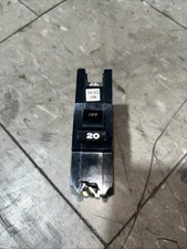 FPE NB111020 Stab-lok Circuit Breaker Type NB 20A 1p Bolt-on Used