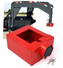 Patent-Designed Gooseneck Trailer Lock - Fit Most 7-Inch Bottom Lower Lock