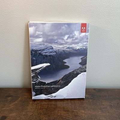 Adobe Photoshop Lightroom 6 for Win/Mac Full Retail Version Authentic
