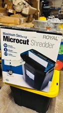 Royal Maximum Security Microcut Shredder