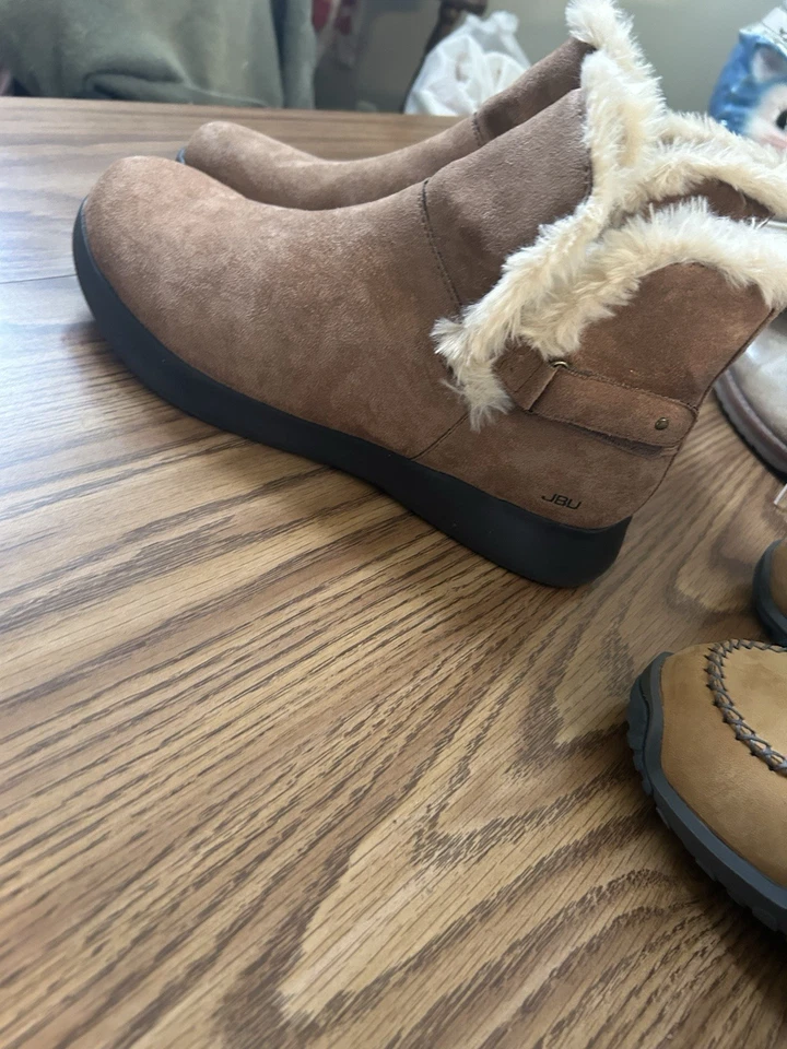 Jbu by Jambu Botas Mujer 10 M Indiana Impermeables Nieve Marrón Cómodas Tobillo Top Foto 2 de 2