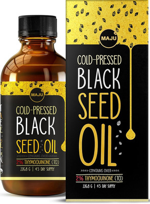 MAJU Black Seed Oil - 3 Times Thymoquinone, Cold-Pressed, 100% Turkish Black Cum