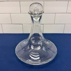 Steuben Ship Decanter Crystal, Vintage 1970s