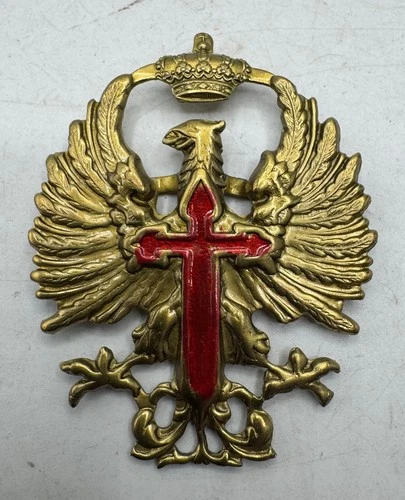 New ListingSpanish Fascist Franco Cap Helmet Insignia Civil War Military Tanker Post WW2