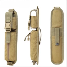 Tactical Khaki Shoulder Strap Sundries Pouch Molle Key Flashlight Pouch Pack