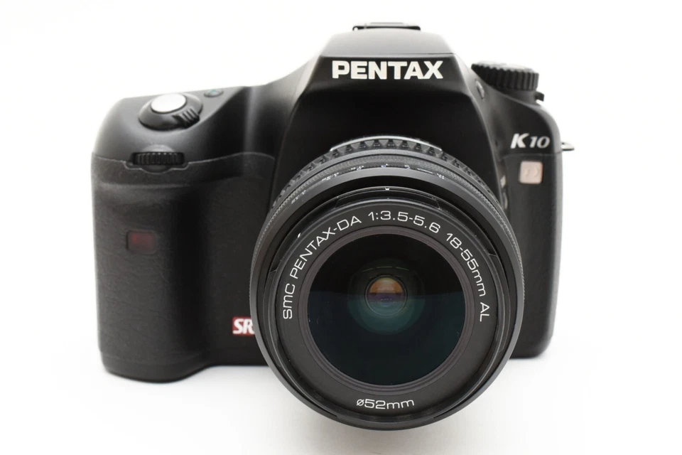Pentax K10D DSLR w/AF 18-55mm f3.5-5.6 zoom lens with battery [Exc+++] #2394699A - Image 3 of 4