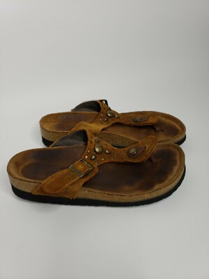 Naot Womenâs Comfort Sandals Size 8.5 Brown Size 40 | eBay