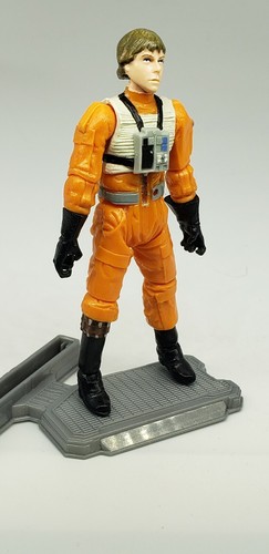 Hasbro 2005 Star Wars X-wing Pilot LUKE SKYWALKER 3.75" Action Figure Loose - 第 2/12 張圖片
