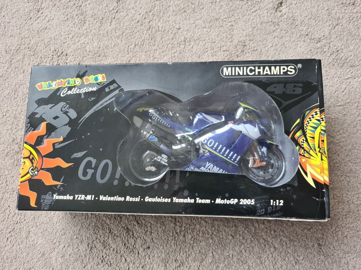 ミニチャンプス 1/12 V.ロッシ 2005 GAULOISESデカール付き