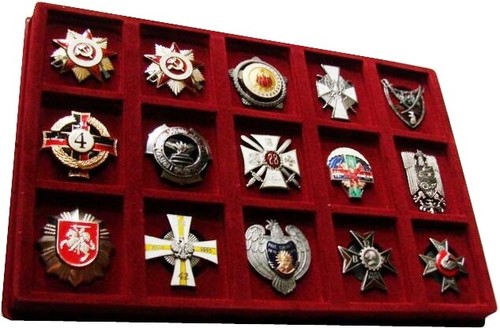 Alu-Großer-Münzkoffer-Diamant Look-&-münztableaus IN Blu Rosso Scuro - Foto 75 di 171