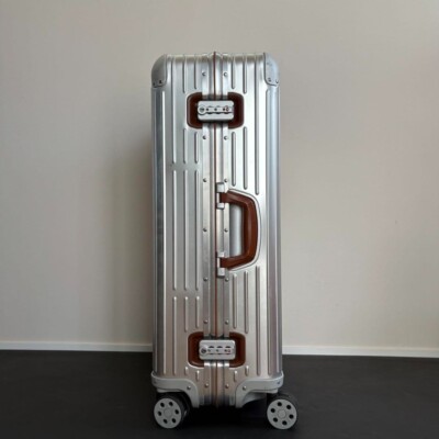 リモワ希少廃盤サイズORIGINAL TWIST　CHECKIN　L Rimowa Original Twist Check-in L 86L Silver 4-wheels Carry Case