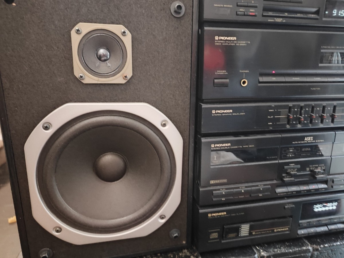 Pioneer XD-Z62M & F-Z92L HI-FI Multi CD Cassette Deck Amplifier +