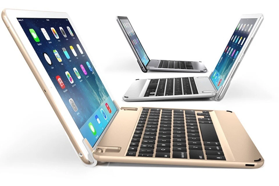 BRYDGE 9.7" Bluetooth Keyboard For iPad 6th & 5th Gen,  Air 1 &2, Pro 9.7 Silver - Image 3 of 4