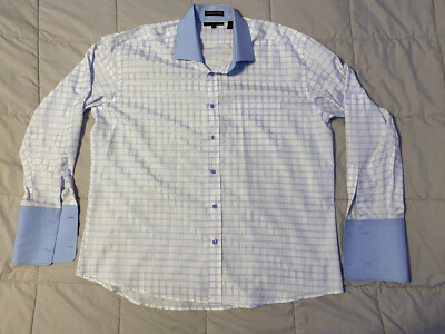 Bruno Conte by Don Jonathon size 17 1/2 and 34/35 Button Down Long Sleeve