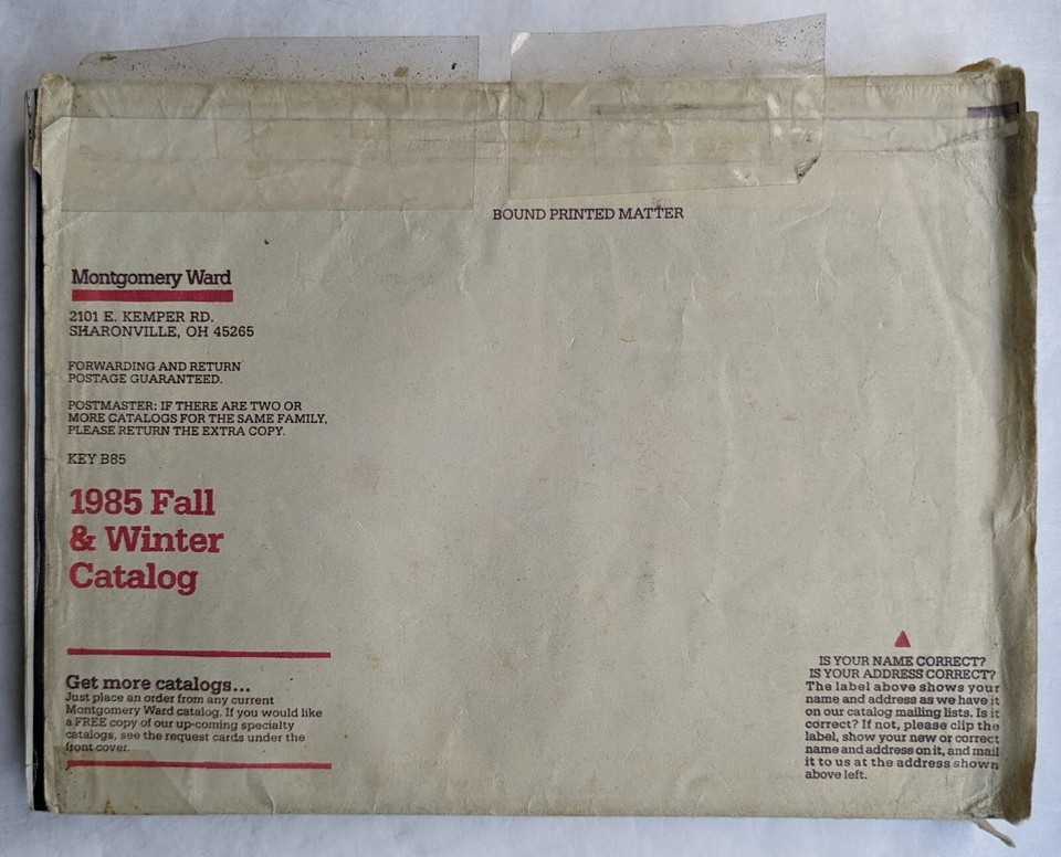 1985 Montgomery Ward Fall Winter Catalog Original Vintage 1980s Fashion 1985-montgomery-ward-fall-winter-catalog-original-vintage-1980s-fashion