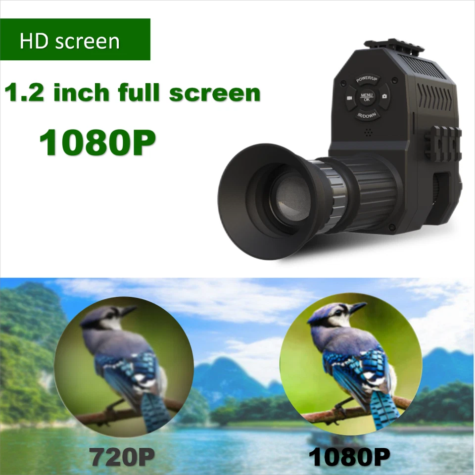 NK007 Plus Night Vision 940nm Hunting   Scope 1080P Camera 4X Zoom Recorder - Image 2 of 4