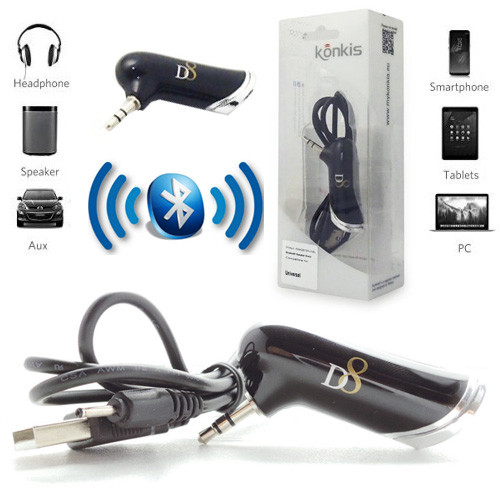 Konkis 3,5mm Aux Bluetooth Receptor Coche Adaptador Huawei Mate 10/20 30 Lite /