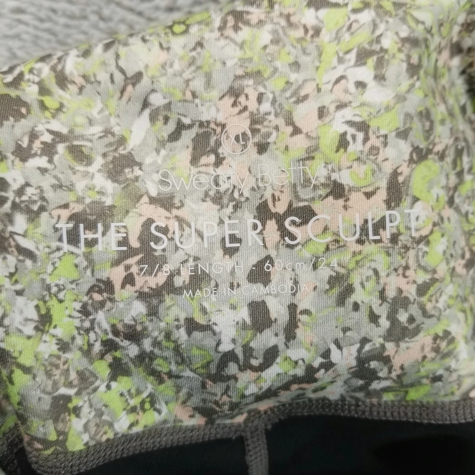 sweaty-betty the super sculpt ankle floral gym athletic leggings