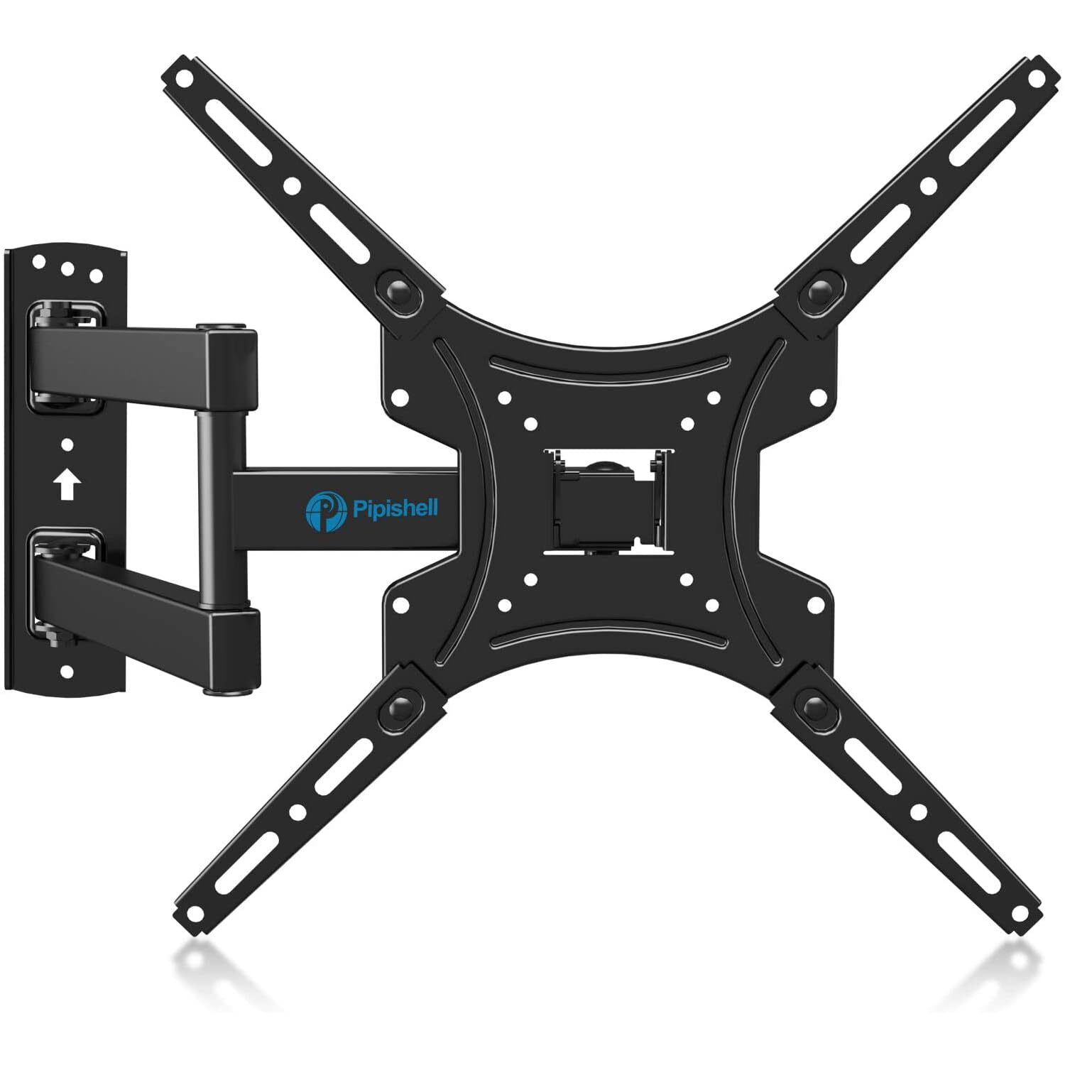 Full Motion TV Wall Mount Bracket Articulating Arms Swivels Tilts Extension f...