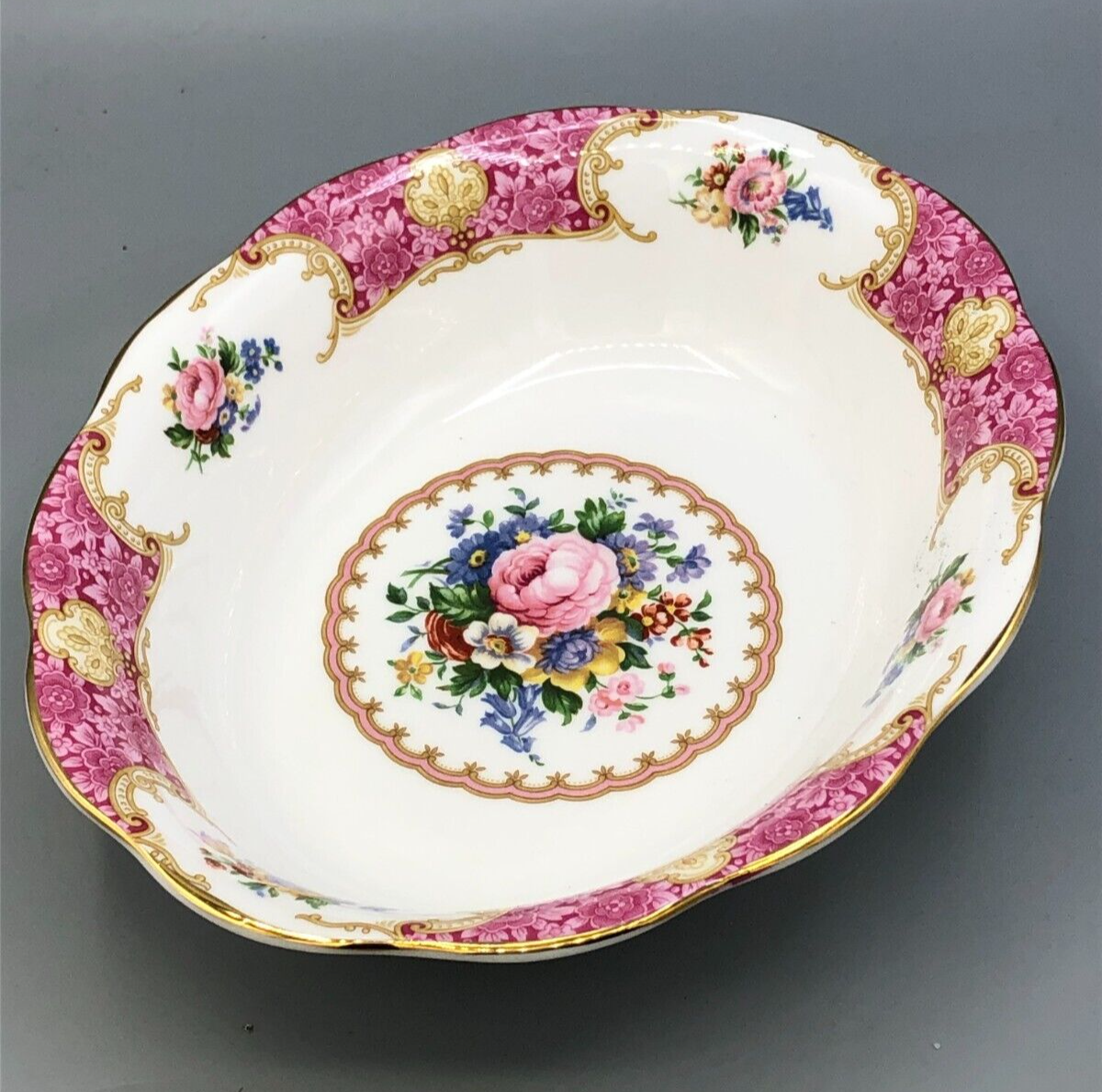 Lady Carlyle by Royal Albert antique original Oval Vegetable Bowl