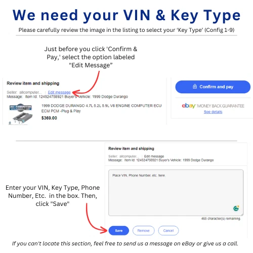 Dodge Challenger WIN Module Wireless Ignition Node -Programmed w/Keys - Image 4 of 4