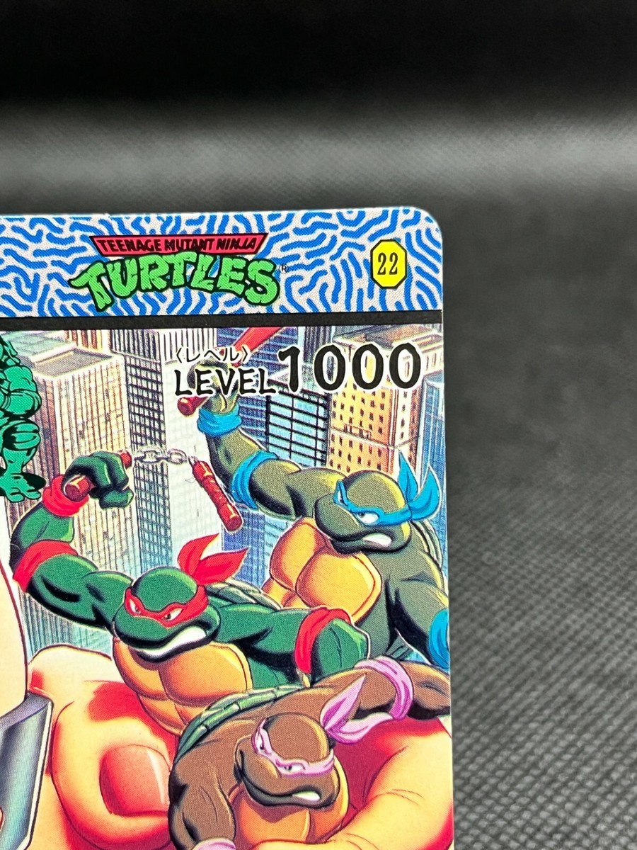 No.22 MUTANT TURTLES Takara Vintage Rare 1994 Japan CCG Authentic