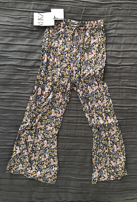 Zara Mädchen Alter 9 Knitteroptik Hose Limited Edition 