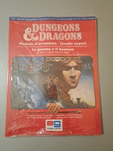 LA GEMMA E IL BASTONE 01 Dungeons & Dragons CELLOPHANATA D&D EG - 第 1/1 張圖片