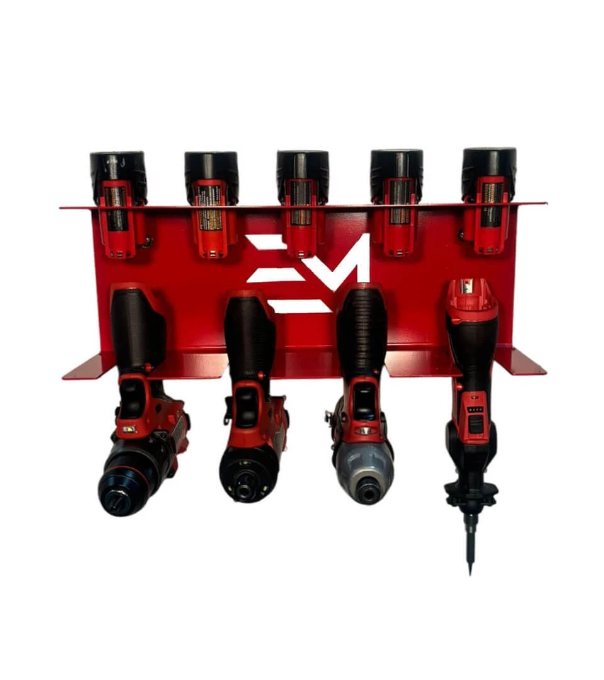 Milwaukee M12 Drill and Battery Shelf - Image 3 of 4