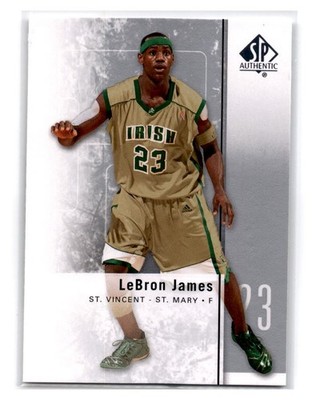 2011-12 SP Authentic #2 LeBron James - Cleveland Cavaliers/St Vincent/St Mary