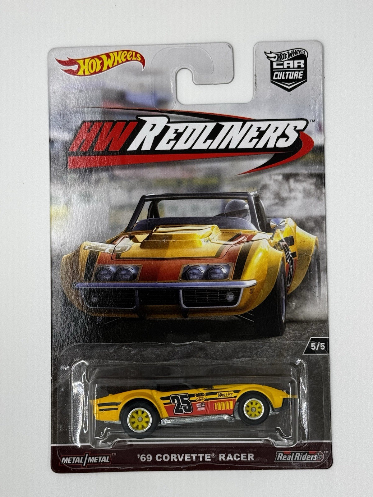 2016 HOT WHEELS Car Culture HW Redliners ‘69 Corvette Racer