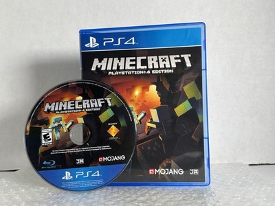 Minecraft PS4 Sony PlayStation 4 Complete In Box CIB Tested Mojiang 4j Studios 